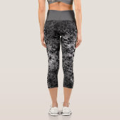 Weihnachts-Capris mit hoher Taille Capri Leggings (Rückseite)