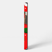 Weihnachts-Capybara iPhone Hülle (Linke Seite)