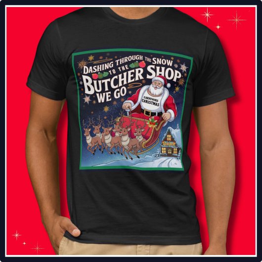 Weihnachts-Carnivore Ketovore Keto T-Shirt