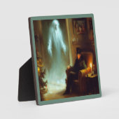 Weihnachts-Carol-Geist der Weihnachtsgeschichte Fotoplatte (Vorderseite)