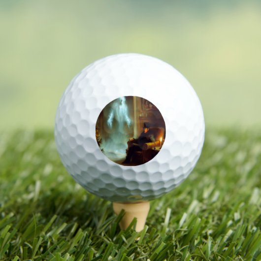 Weihnachts-Carol-Geist der Weihnachtsgeschichte Golfball (Insitu T-Shirt)