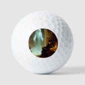 Weihnachts-Carol-Geist der Weihnachtsgeschichte Golfball (Vorderseite)