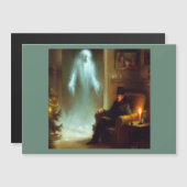 Weihnachts-Carol-Geist der Weihnachtsgeschichte Magnetkarte (Vorne/Hinten)