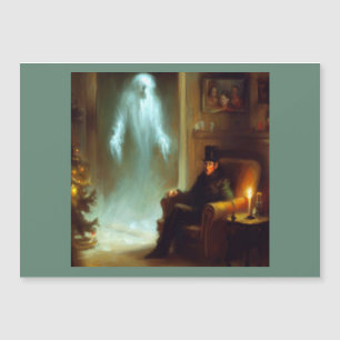 Weihnachts-Carol-Geist der Weihnachtsgeschichte Magnetkarte