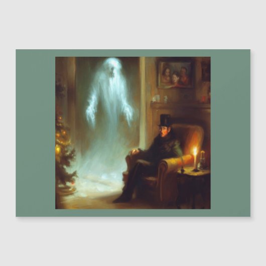 Weihnachts-Carol-Geist der Weihnachtsgeschichte Magnetkarte (Vorderseite)