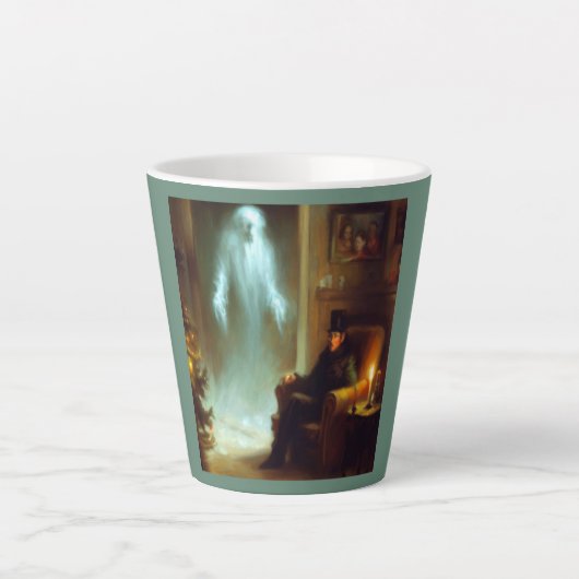 Weihnachts-Carol-Geist der Weihnachtsgeschichte Milchtasse (Vorderseite)