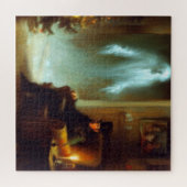 Weihnachts-Carol-Geist der Weihnachtsgeschichte Puzzle (Horizontal)