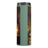 Weihnachts-Carol-Geist der Weihnachtsgeschichte Thermosbecher (Rückseite)