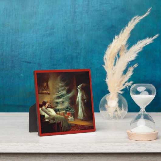 Weihnachts-Carol-Geist der Weihnachtszeit Gegenwar Fotoplatte (InSitu)