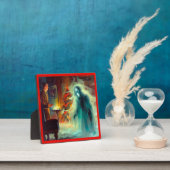 Weihnachts-Carol-Geist der Weihnachtszukunft Fotoplatte (InSitu)