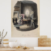 Weihnachts-Carol - Marleys Geist Poster (Küche)
