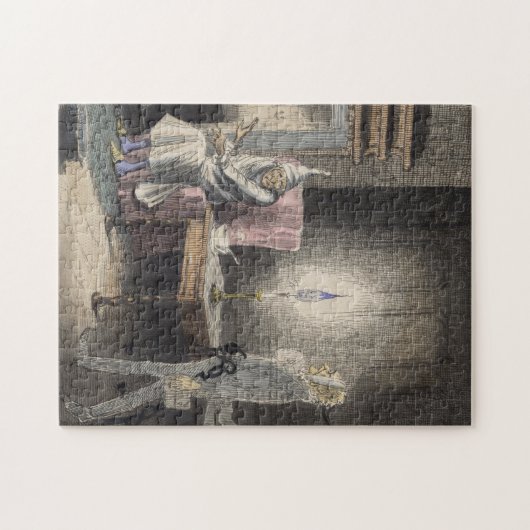 Weihnachts-Carol - Marleys Geist Puzzle (Horizontal)