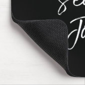 Weihnachts-Carol Musical Zitat der Jahreszeit Joll Mousepad (Ecke)