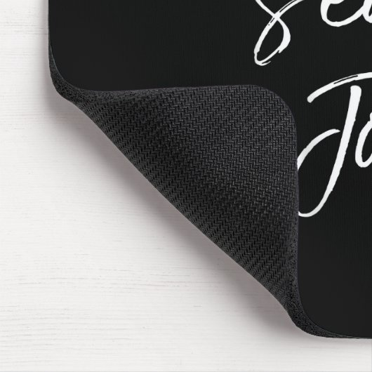 Weihnachts-Carol Musical Zitat der Jahreszeit Joll Mousepad (Ecke)