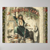 Weihnachts-Carol-Scrooge-Ghost-Geschenk Poster (Vorne)