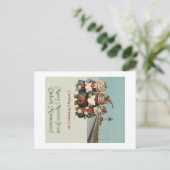 Weihnachts-Caroling Cats Duluth Minnesota Postkarte (Stehend Vorderseite)