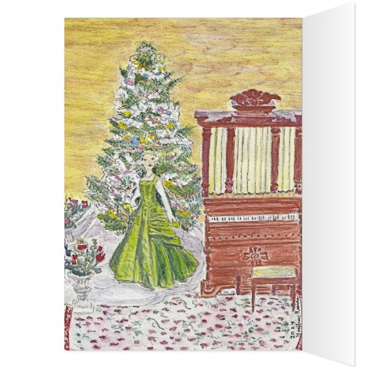 Weihnachts Caroling mit Matiscard (Innen (Links))