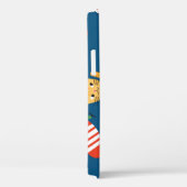 Weihnachts-Cartoon Cats Niedliches Muster Case-Mate iPhone Hülle (Rückseite / Rechts)