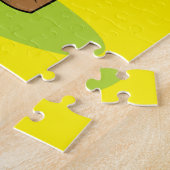 Weihnachts-Cartoon Doggie Puzzle (Seite)