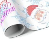Weihnachts-Cartoon-Geschenkpapier Geschenkpapier (Rolleneckpunkt)