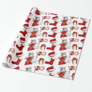Weihnachts-Cartoon-Mix-Wrapping-Papier Geschenkpapier