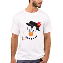Weihnachts-Cartoon Snowman