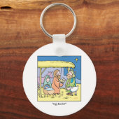 Weihnachts-Cartoon Ugg Boots Schlüsselanhänger (Vorderseite)