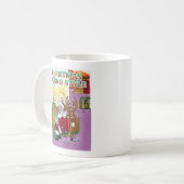 Weihnachts Casino Style Tasse (Vorderseite Links)
