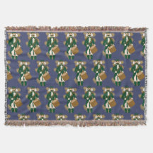 Weihnachts-Casse-Noisette Marineblau