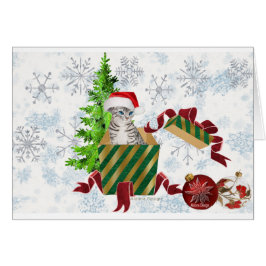 Weihnachts-Cat-Grüße