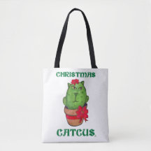 Weihnachts Catcus Holiday Cactus Cartoon Fun