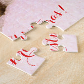 Weihnachts-Cavalier König Charles mit Geschenken Puzzle (Seite)