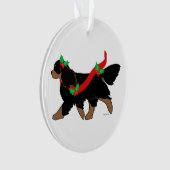 Weihnachts-Cavalier Ornament (Vorderseite)