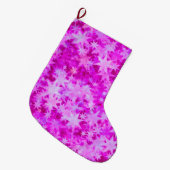 Weihnachts Celestial Bloom Großer Weihnachtsstrumpf (Vorderansicht (hängend))