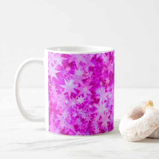 Weihnachts Celestial Bloom Kaffeetasse (Mit Donut)