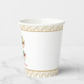 Weihnachts-Champagner-Bar Pappbecher (Links)