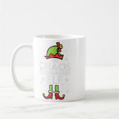 Weihnachts-Chaos-Koordinator Elf Xmas Familienspie Kaffeetasse (Links)
