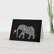 Weihnachts-Chaos-Sammlung: Elefant