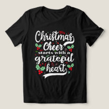 Weihnachts-Cheer beginnt mit einem Dankbaren.