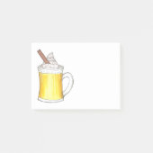 Weihnachts-Cheer Holiday Egg Nog Eggnog Post-its Post-it Klebezettel (Vorderseite)