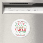 Weihnachts-Cheer Magnet Bester Weg zur Verbreitung (In Situ (Geschirrspüler))