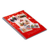 Weihnachts-Cheer-Mops Notizblock (Rechte Seite)