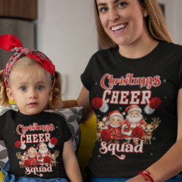 Weihnachts-Cheer-Squad, Cheerleader Group Matching T-Shirt