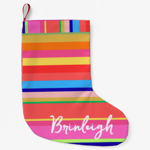Weihnachts-Chef Colorful Custom Weihnachten Strump Kleiner Weihnachtsstrumpf
