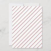 Weihnachts-Chef Feierliche Weihnachtsfeier Einladung (Rückseite)