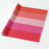 Weihnachts-Chef Red Stripes Holiday Wrapping Papie Geschenkpapier (Ungerollt)