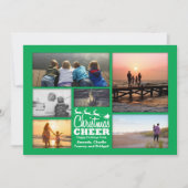 Weihnachts-Chef Weihnachtsfotokarte Feiertagskarte (Vorderseite)