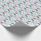 Weihnachts-Chef-Wrapping-Papier Geschenkpapier (Ecke)