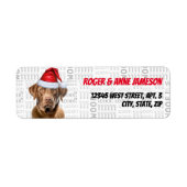Weihnachts Chesapeake Bay Retriever Dog Name (Vorne)