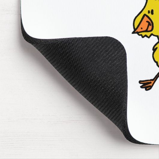 Weihnachts-Chick-Shirts und Geschenke Mousepad (Ecke)